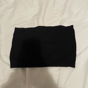 Black tube top